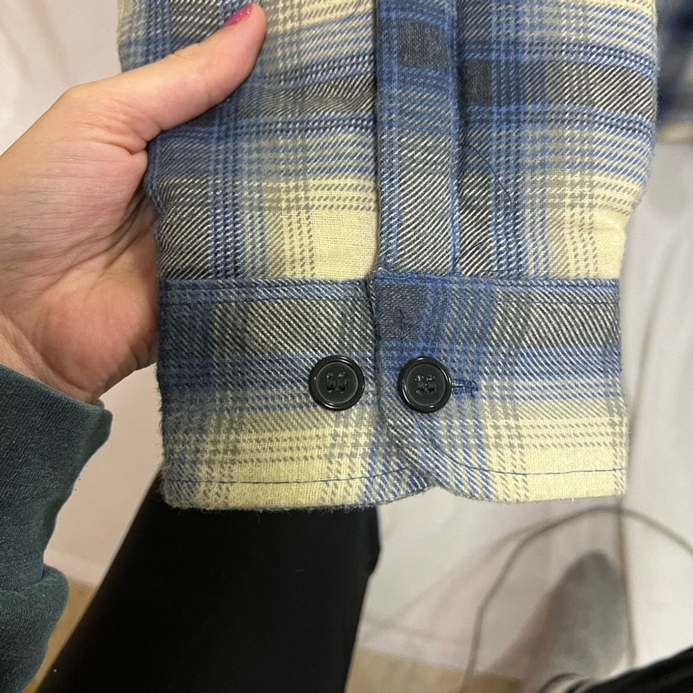 Woodland Lined Button-up Flannel-Big and Tall - Picture 5 of 10